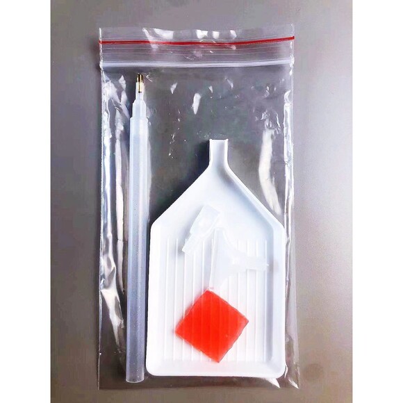 Paris Full Drill Diamond Painting Kit 5D Diamond Painting Cross Stitch, 30x40cm - Picture 6 of 6